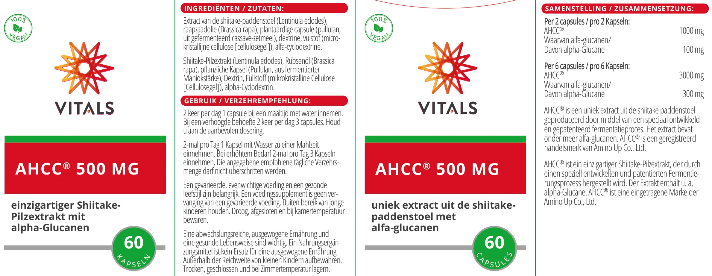 AHCC Verpakking&nbsp;&copy;&nbsp;Vitals
