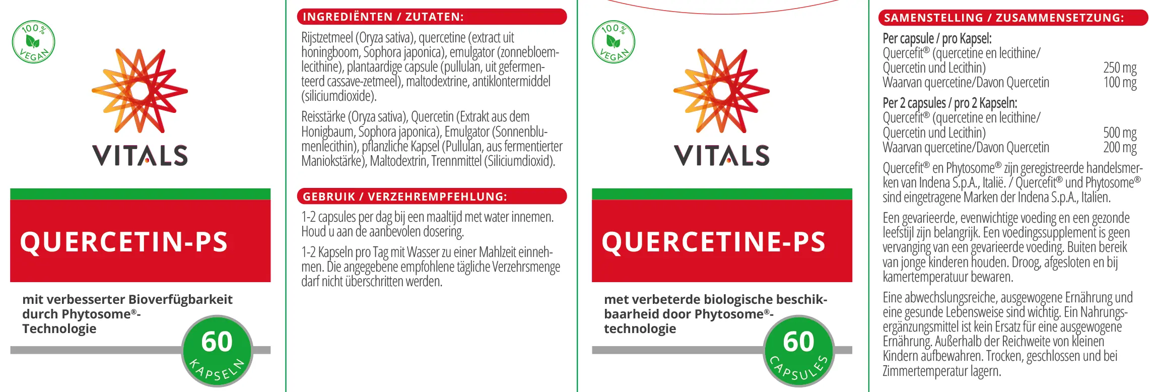 Quercetine-PS verpakking&nbsp;&copy;&nbsp;Vitals