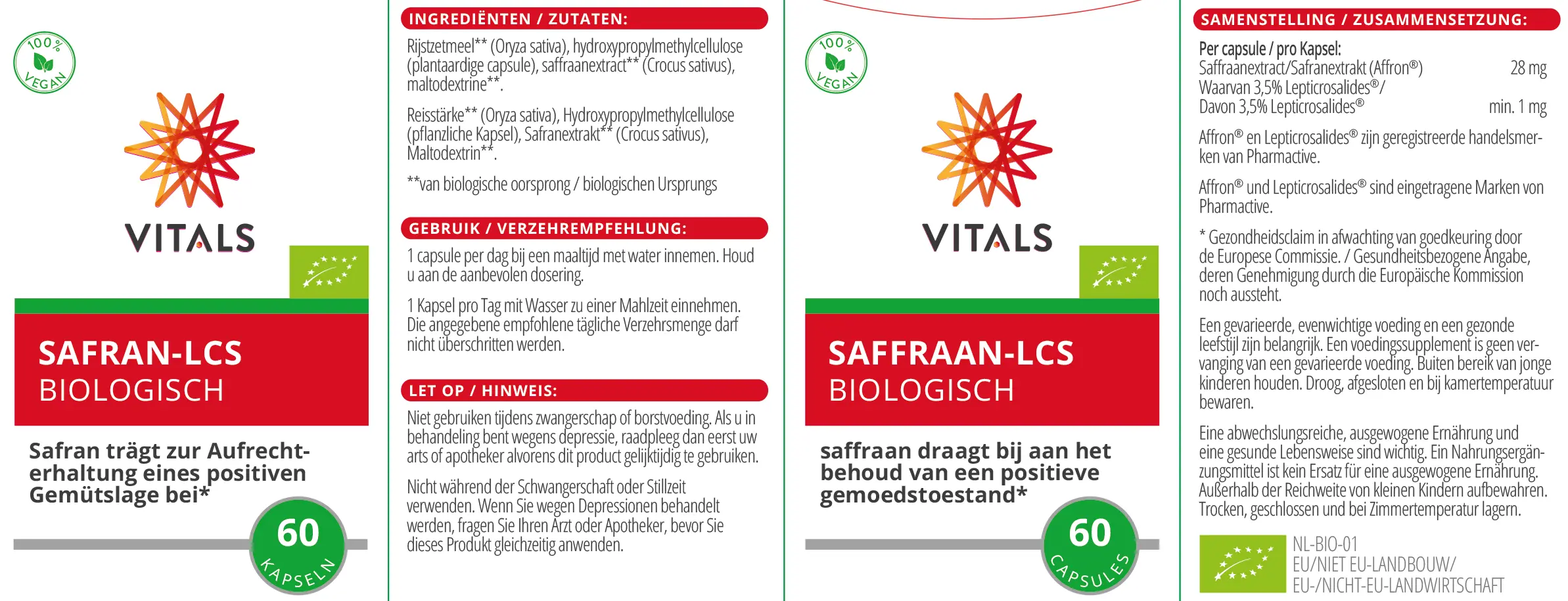 Saffraan-LCS Biologisch verpakking&nbsp;&copy;&nbsp;Vitals