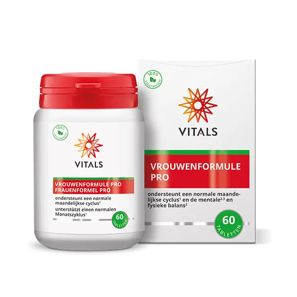 Vrouwenformule Pro © Vitals Vrouwenformule Pro © Vitals