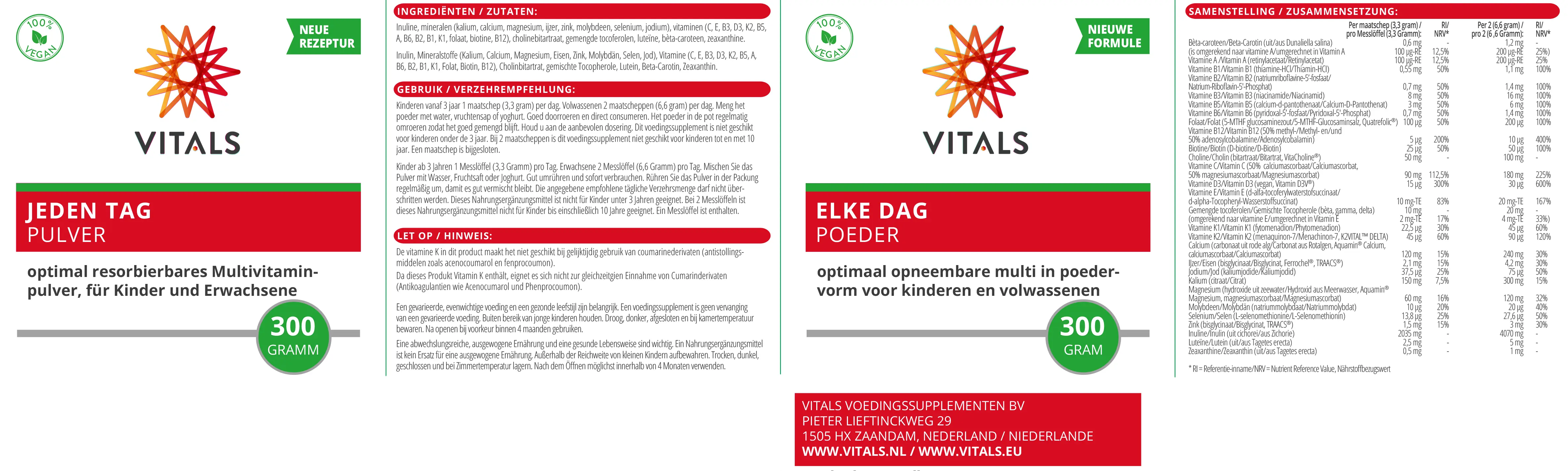 Elke dag poeder 2.0&nbsp;&copy;&nbsp;Vitals